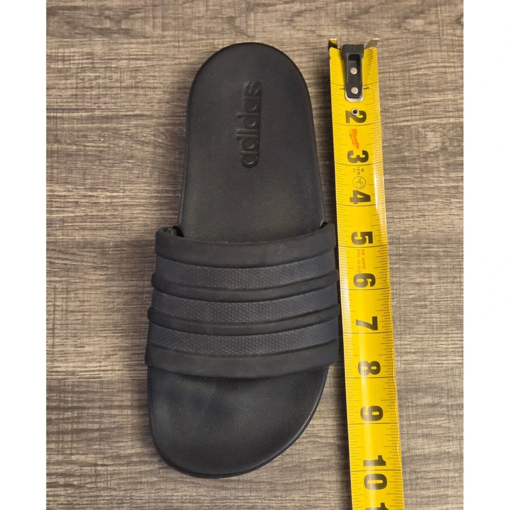 Adidas Adilette Comfort Slide Sandals Mens Size‎ 6 Black